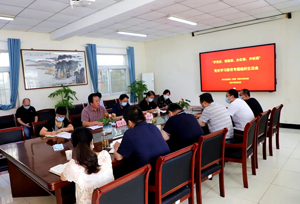 JN江南·(中国区)体育官方网站集团党支部召开党史学习教育专题组织生活会